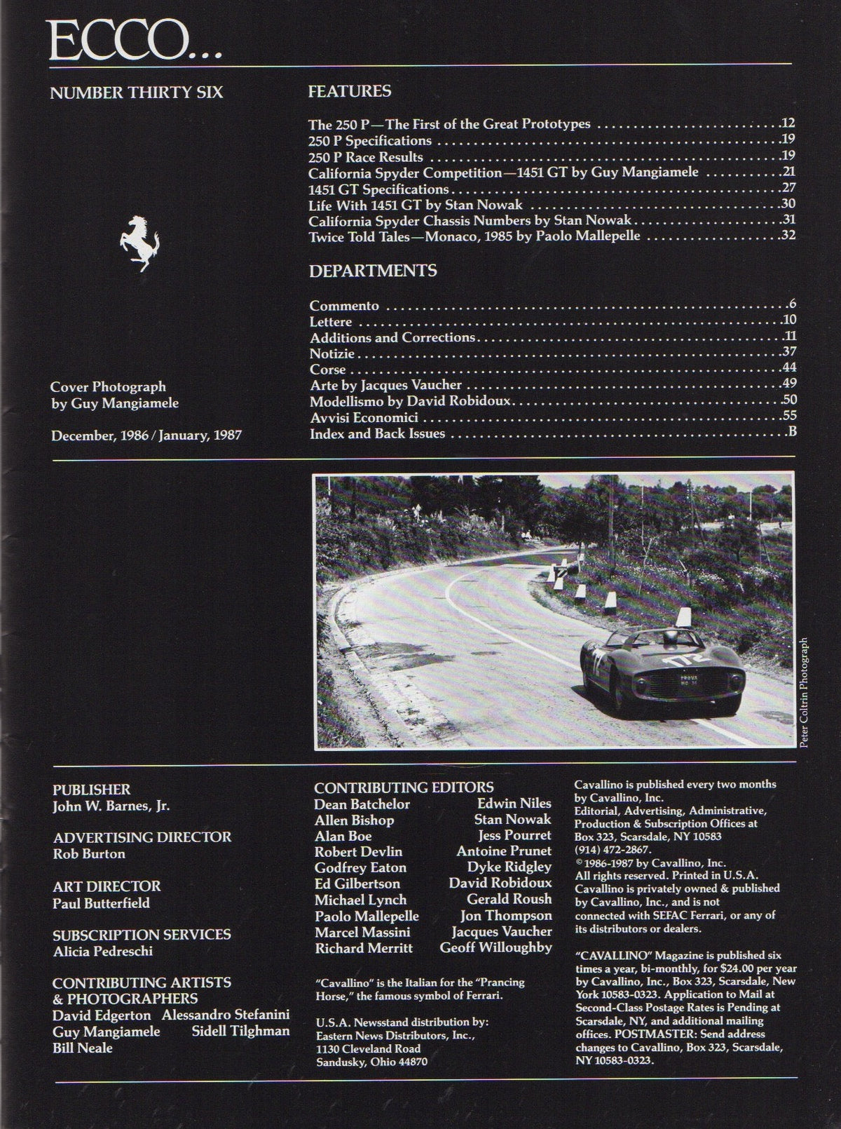 Cavallino N  36 Ferrari Magazine