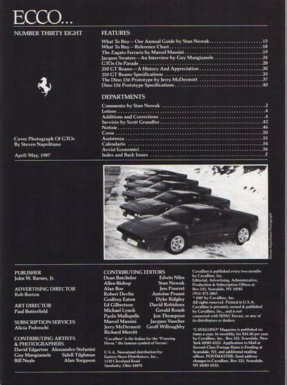 Cavallino N  38 Ferrari Magazine