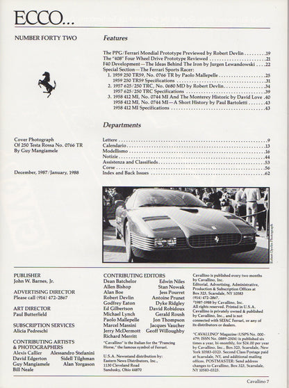 Cavallino N  42 Ferrari Magazine