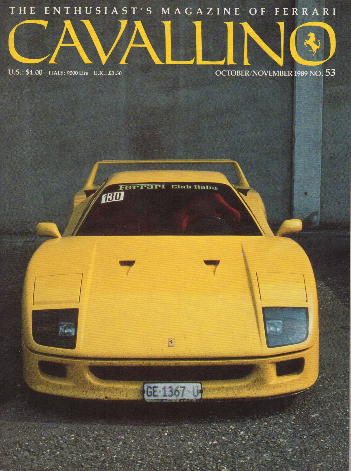 Cavallino N  53 Ferrari Magazine
