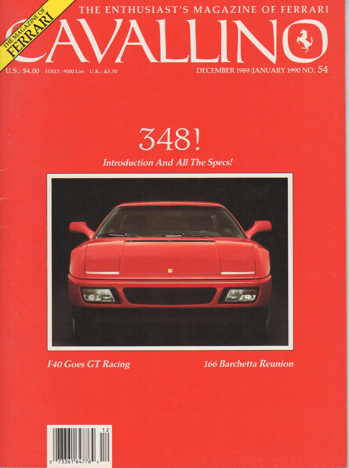 Cavallino N  54 Ferrari Magazine