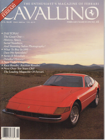 Cavallino N  61 Ferrari Magazine