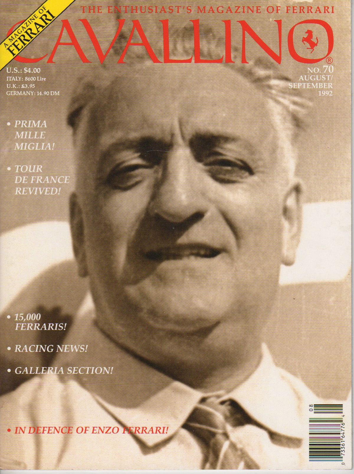 Cavallino N  70 Ferrari Magazine