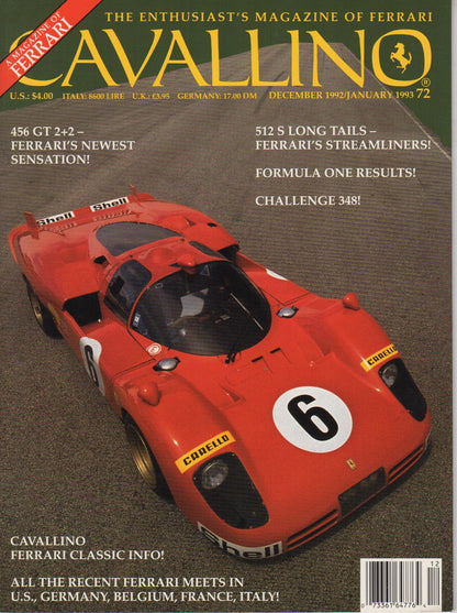 Cavallino N  72 Ferrari Magazine