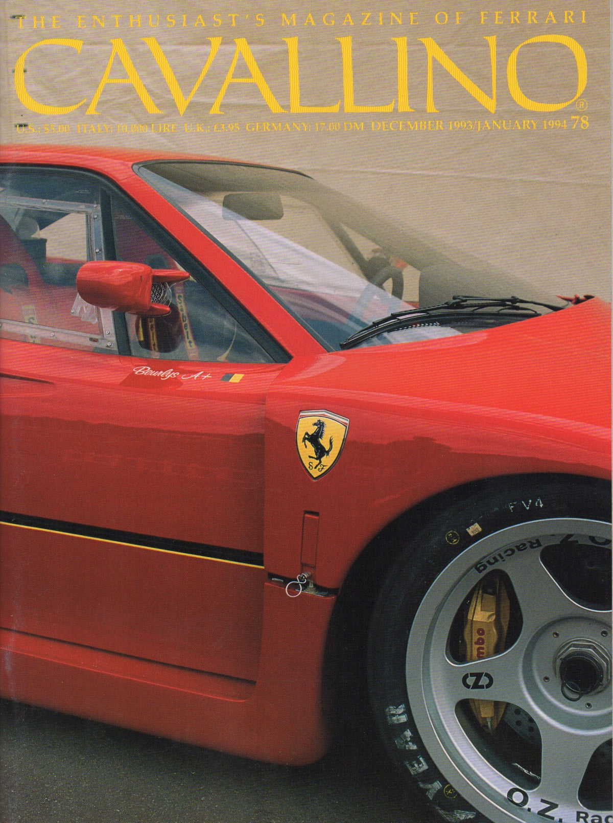 Cavallino N  78 Ferrari Magazine