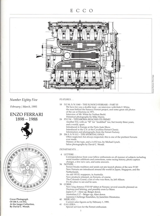 Cavallino N  85 Ferrari Magazine