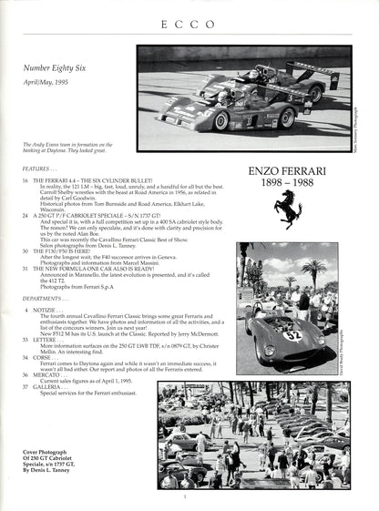 Cavallino N  86 Ferrari Magazine