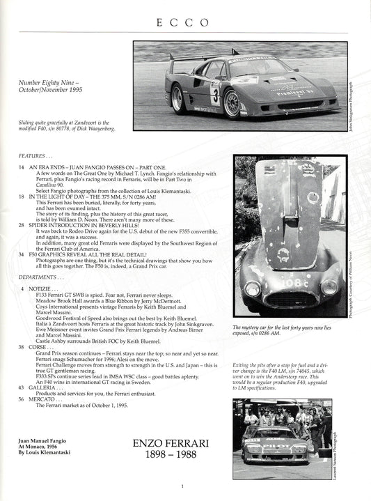 Cavallino N  89 Ferrari Magazine