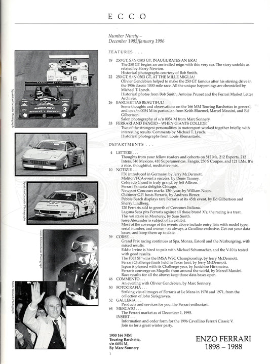 Cavallino N  90 Ferrari Magazine