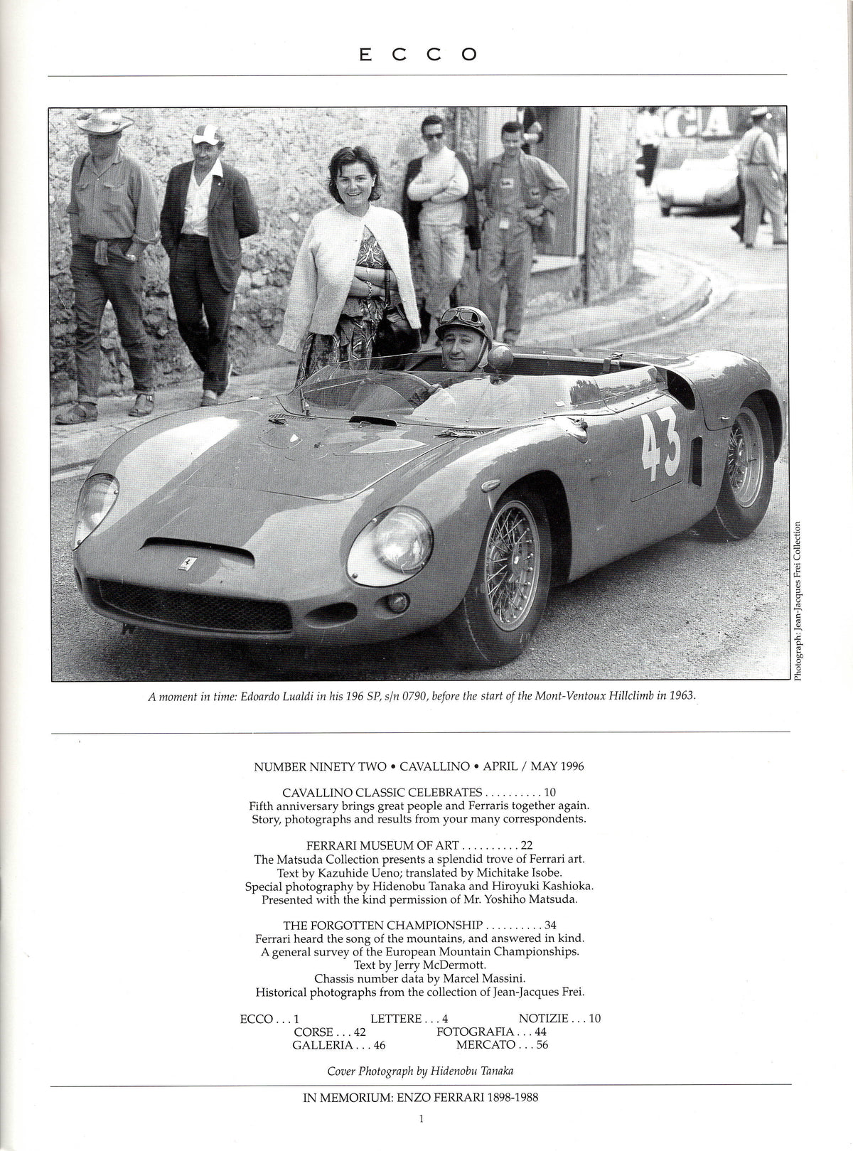 Cavallino N  92 Ferrari Magazine