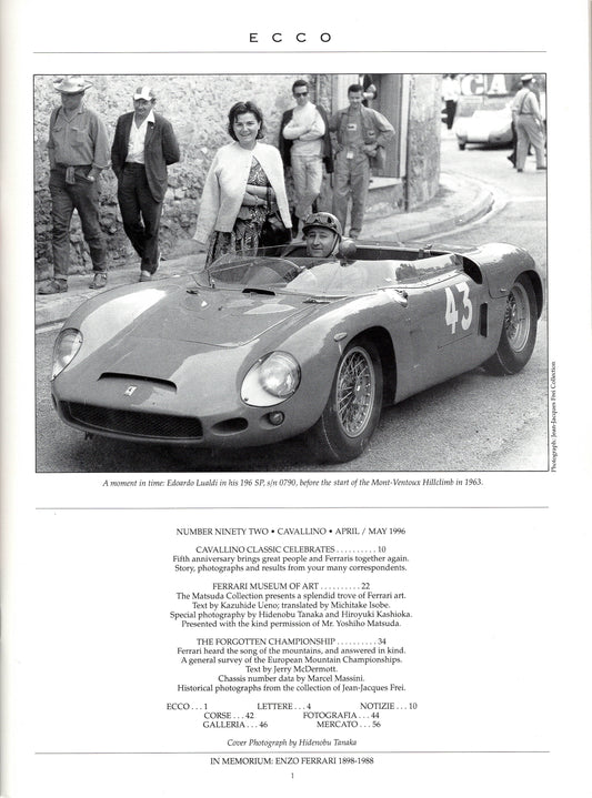 Cavallino N  92 Ferrari Magazine