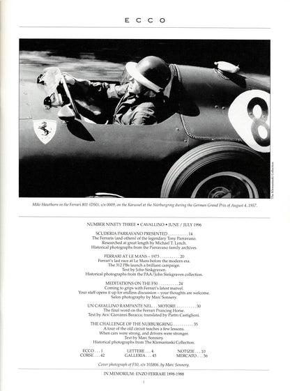 Cavallino N  93 Ferrari Magazine