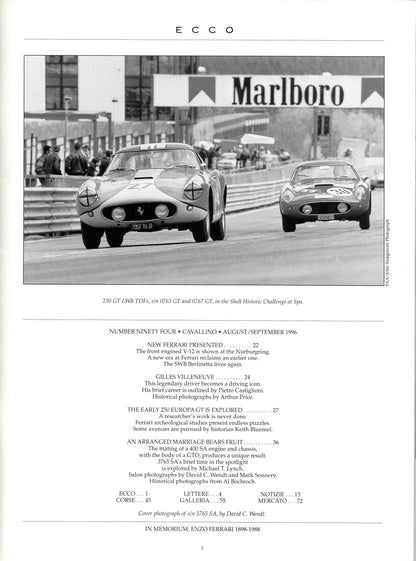 Cavallino N  94 Ferrari Magazine