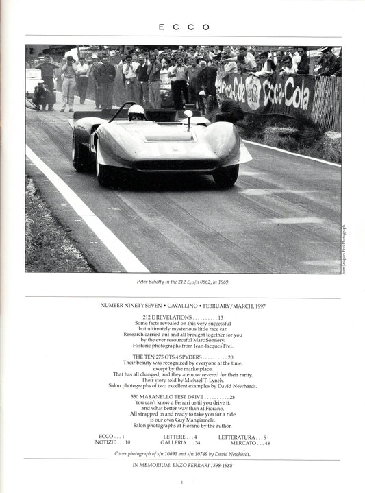 Cavallino N  97 Ferrari Magazine