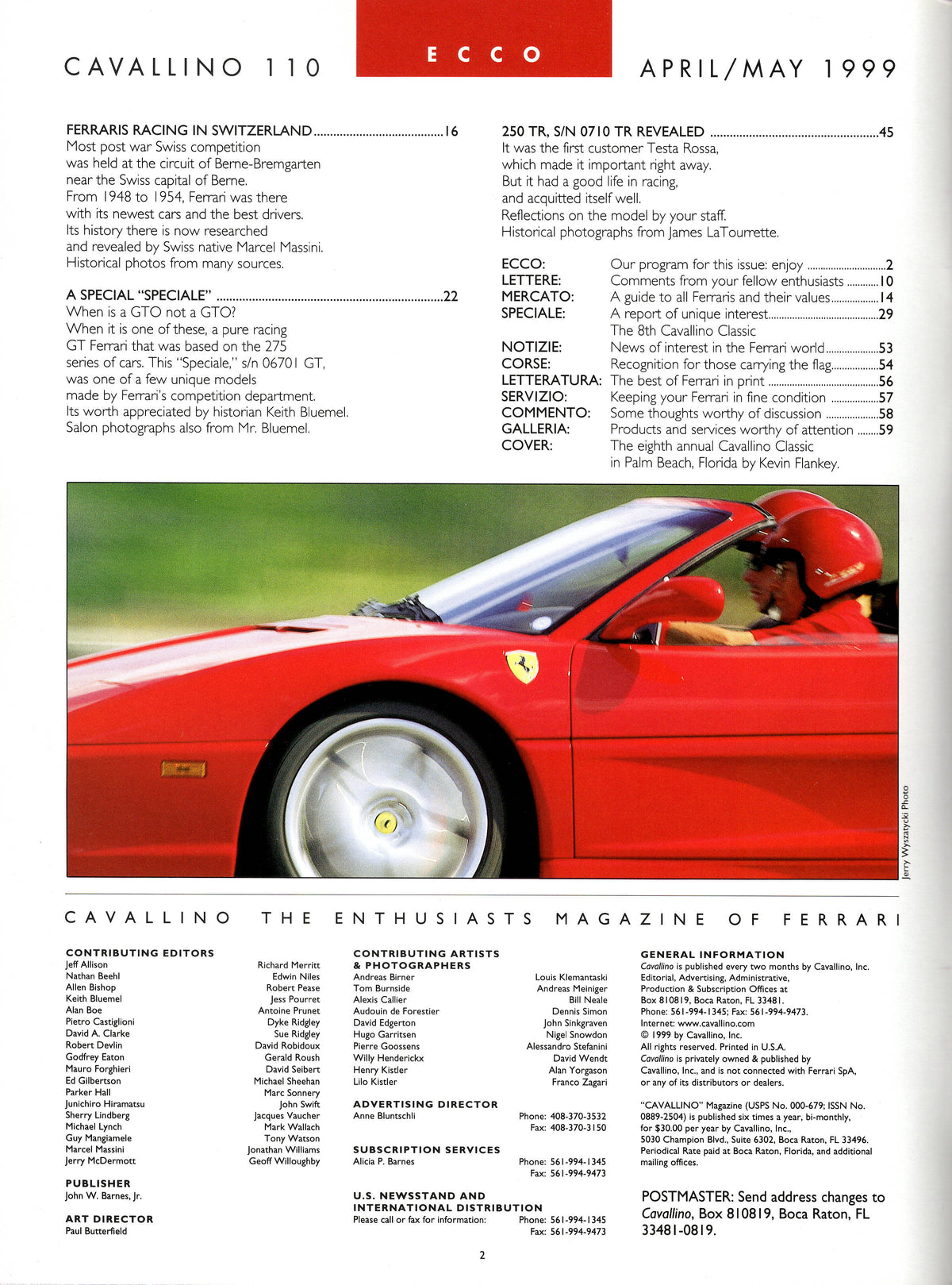 Cavallino N 110 Ferrari Magazine