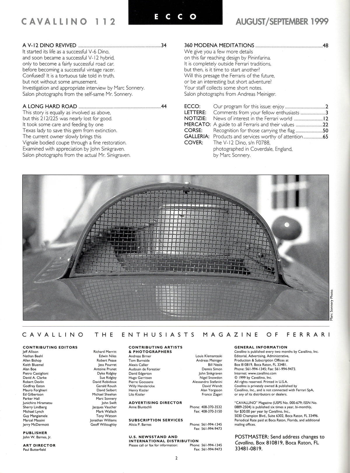 Cavallino N 112 Ferrari Magazine