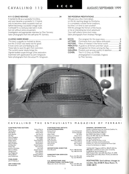 Cavallino N 112 Ferrari Magazine