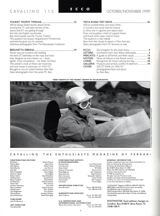 Cavallino N 113 Ferrari Magazine