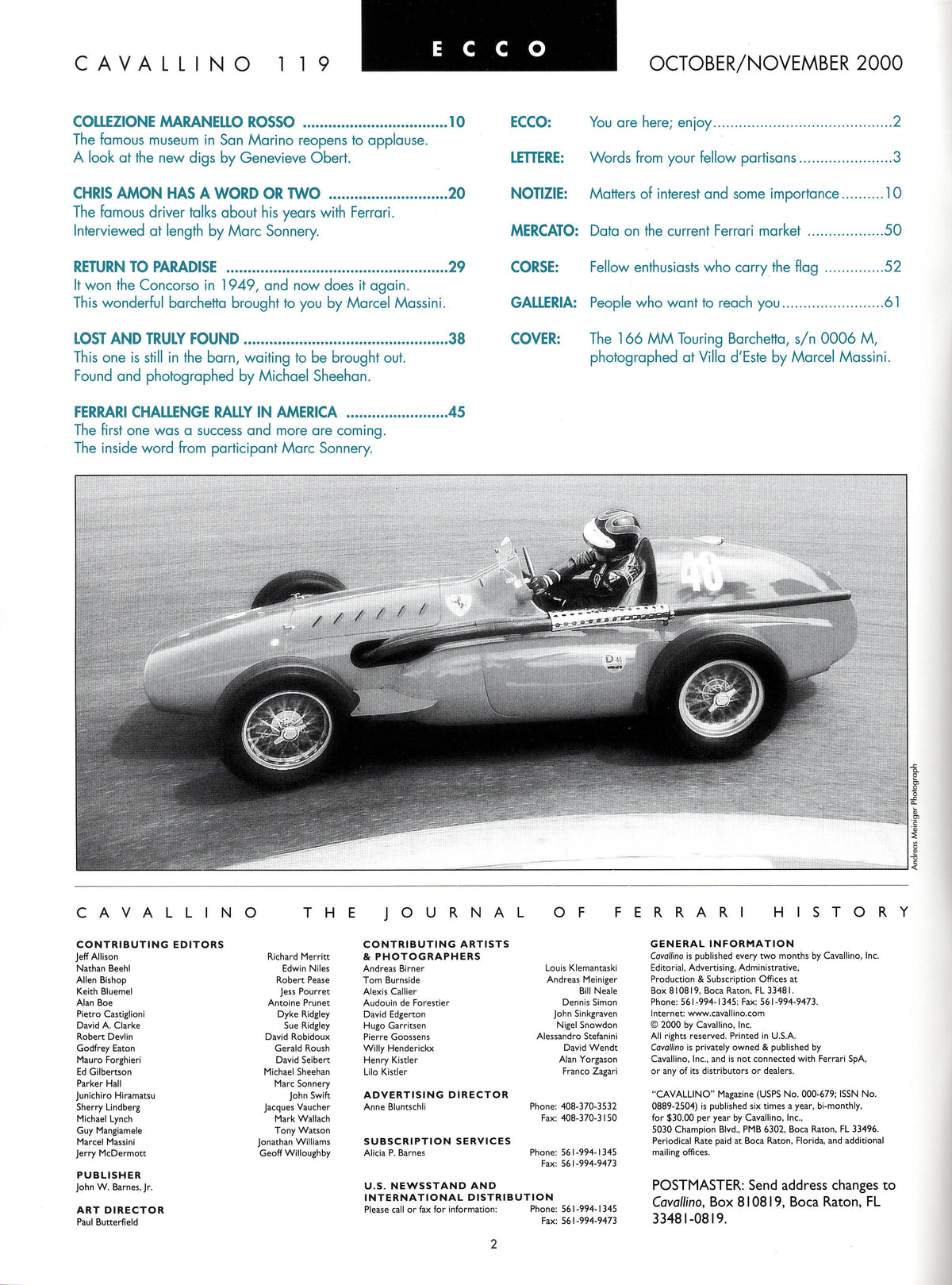Cavallino N 119 Ferrari Magazine