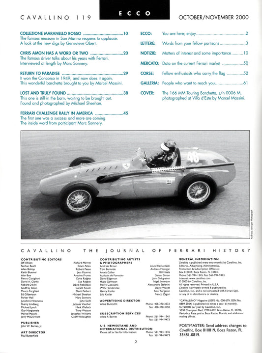 Cavallino N 119 Ferrari Magazine