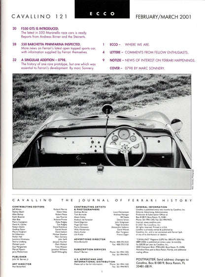 Cavallino N 121 Ferrari Magazine
