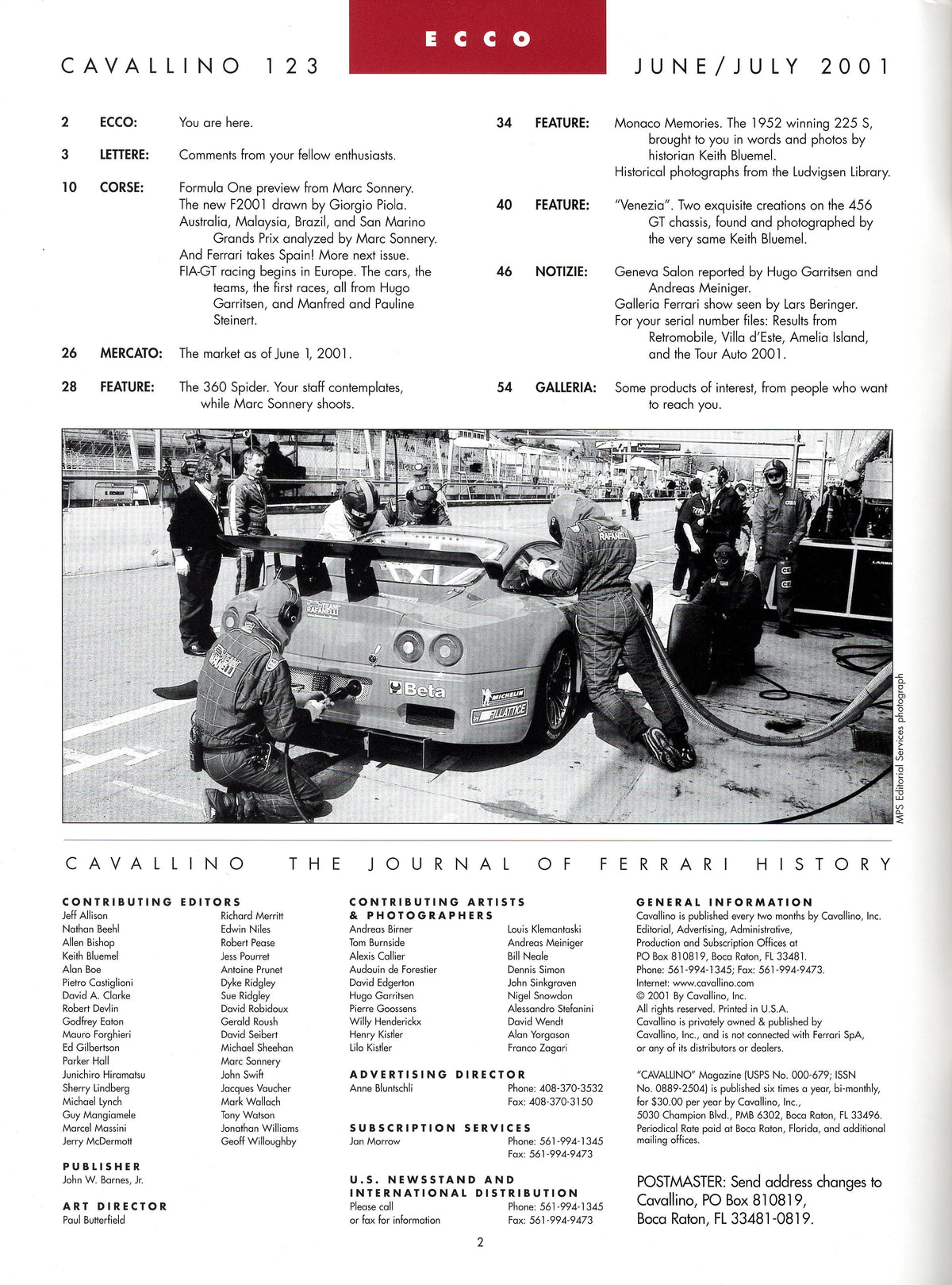 Cavallino N 123 Ferrari Magazine