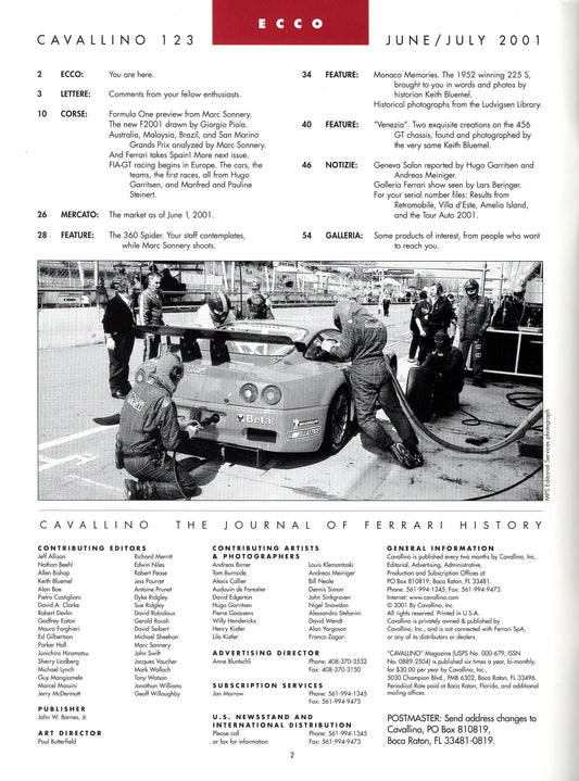 Cavallino N 123 Ferrari Magazine