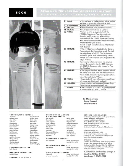 Cavallino N 147 Ferrari Magazine