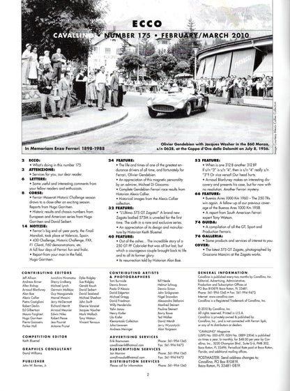 Cavallino N 175 Ferrari Magazine