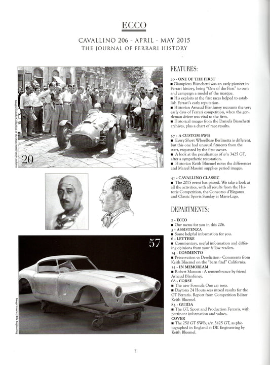 Cavallino N 206 Ferrari Magazine