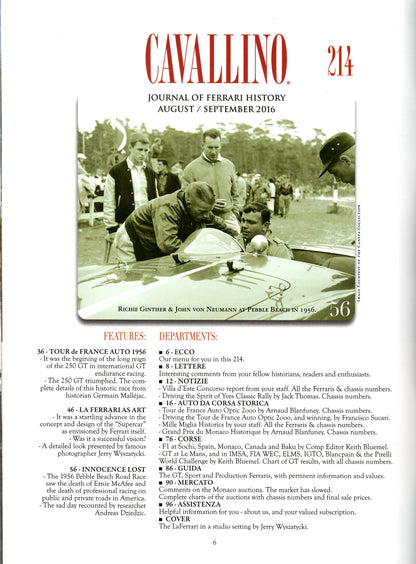 Cavallino N 214 Ferrari Magazine
