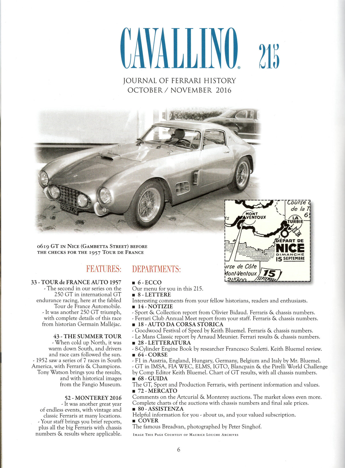 Cavallino N 215 Ferrari Magazine
