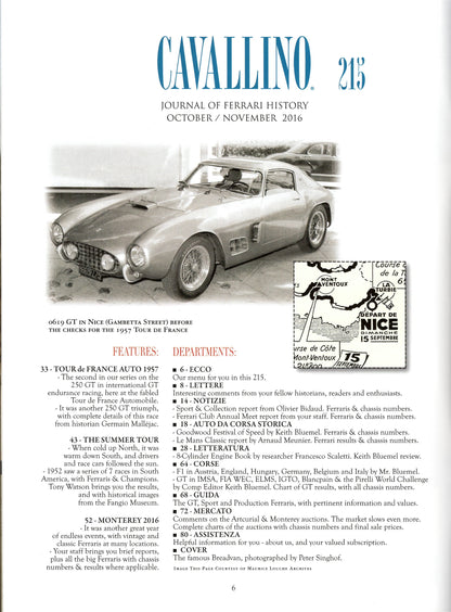 Cavallino N 215 Ferrari Magazine
