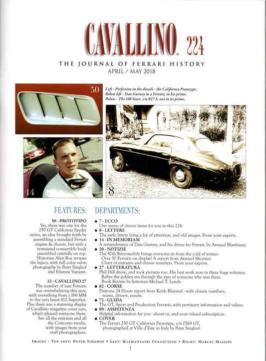 Cavallino N 224 Ferrari Magazine