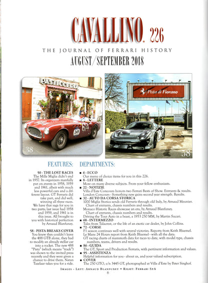 Cavallino N 226 Ferrari Magazine