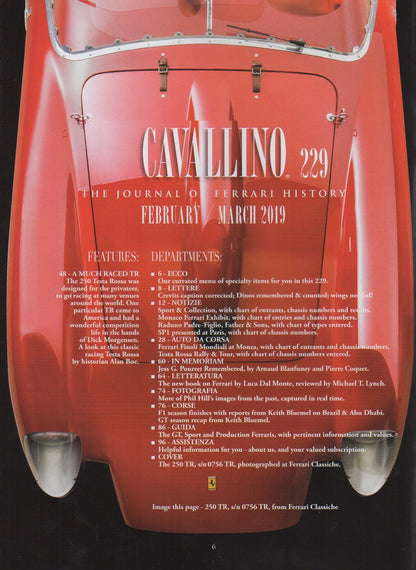 Cavallino N 229 Ferrari Magazine