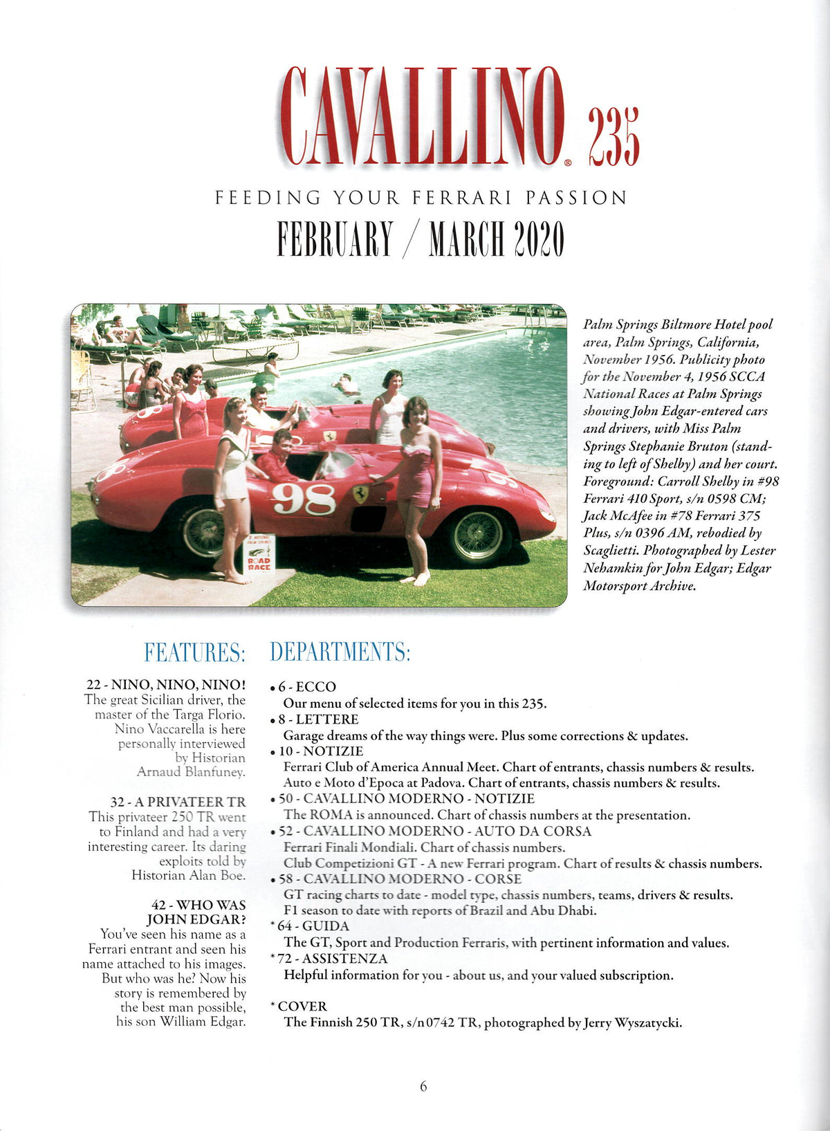 Cavallino N 235 Ferrari Magazine