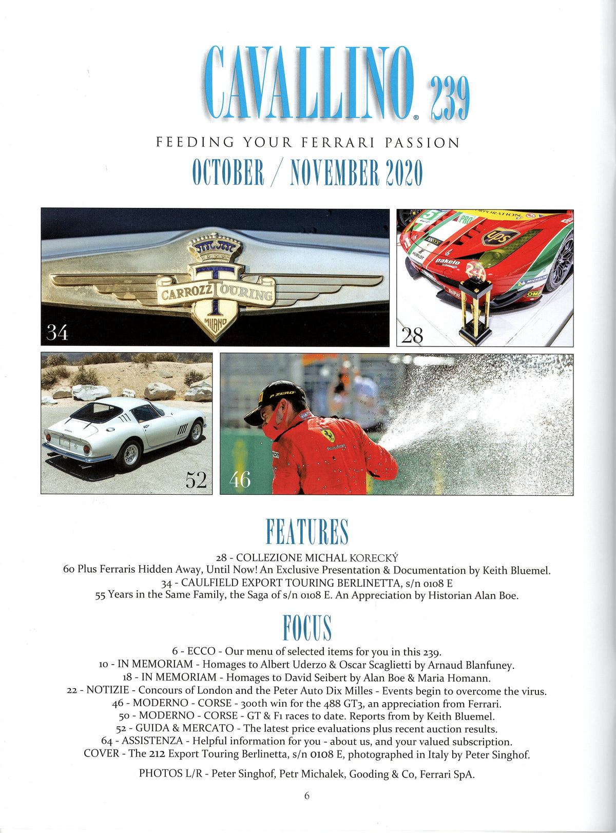 Cavallino N 239 Ferrari Magazine