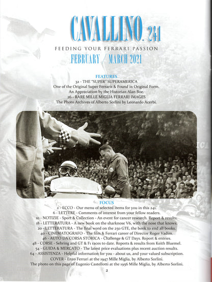 Cavallino N 241 Ferrari Magazine