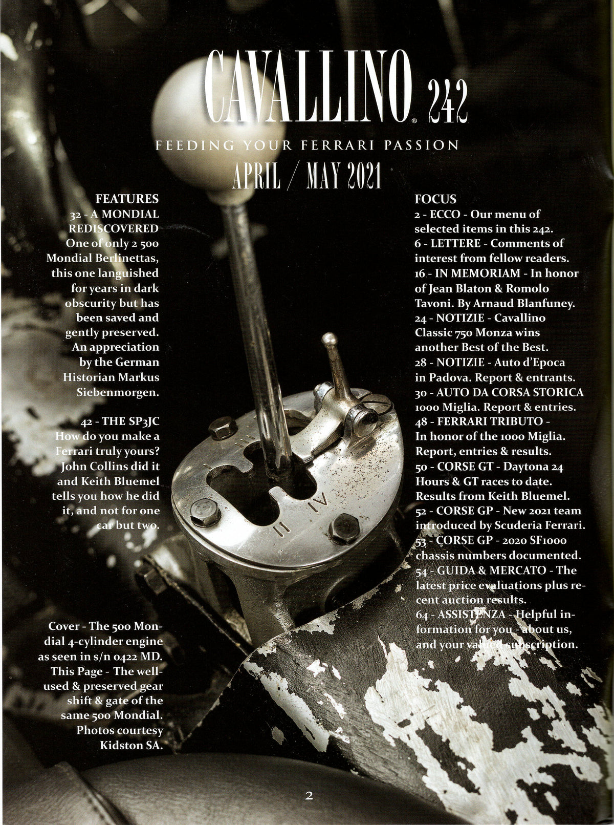Cavallino N 242 Ferrari Magazine