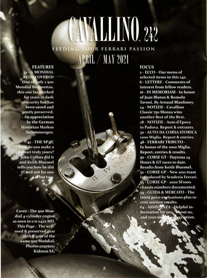 Cavallino N 242 Ferrari Magazine