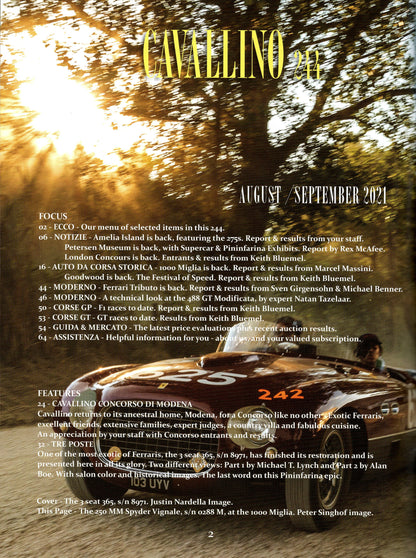 Cavallino N 244 Ferrari Magazine
