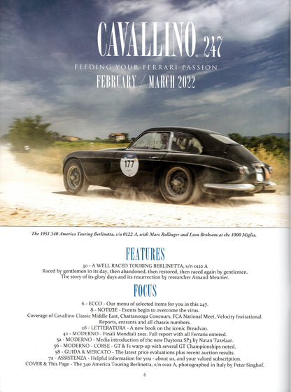 Cavallino N 247 Ferrari Magazine