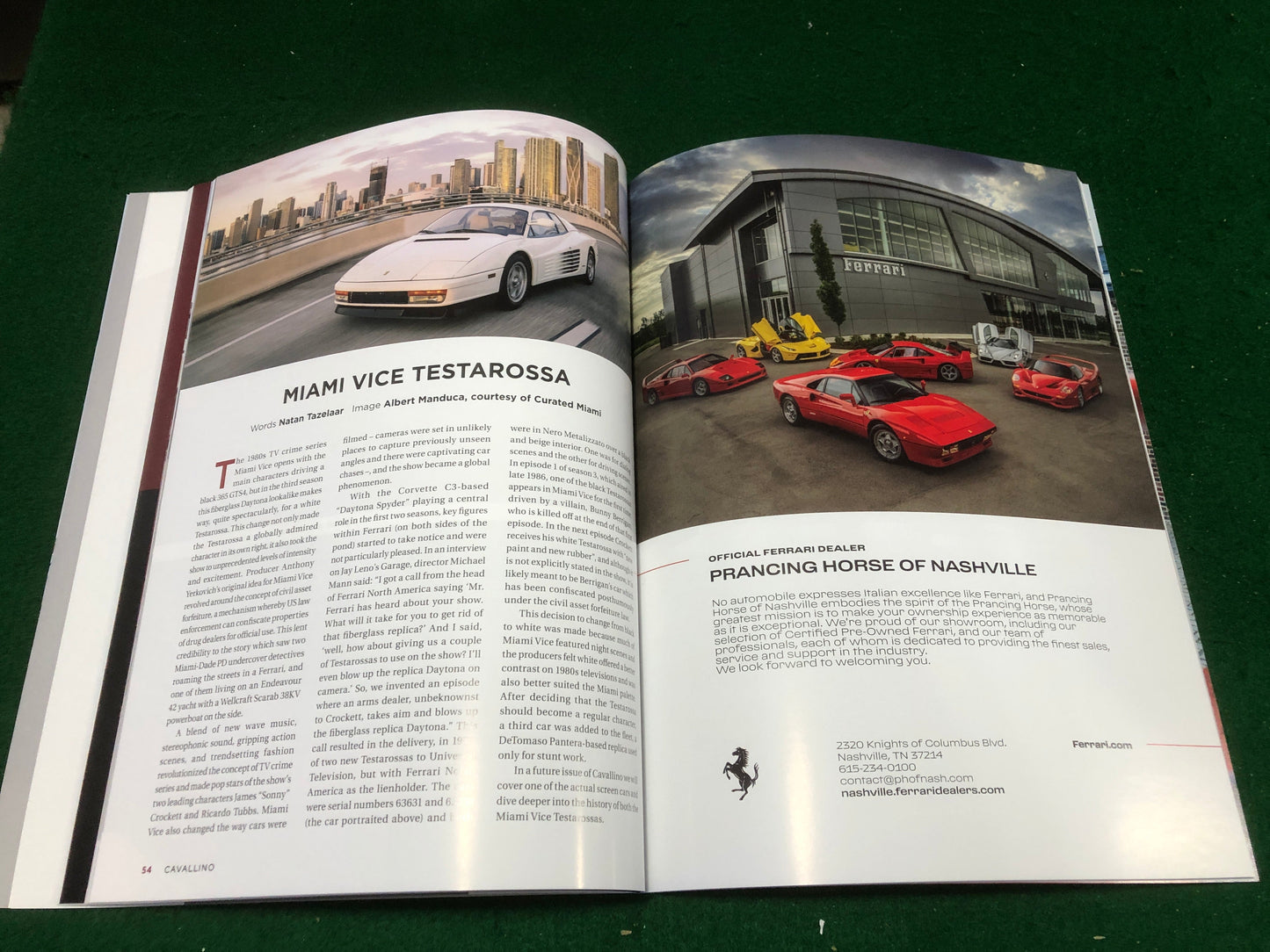 Cavallino N 261 Ferrari Magazine
