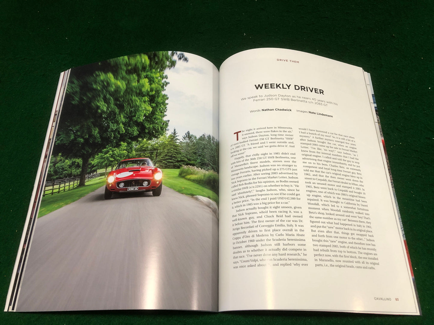Cavallino N 261 Ferrari Magazine