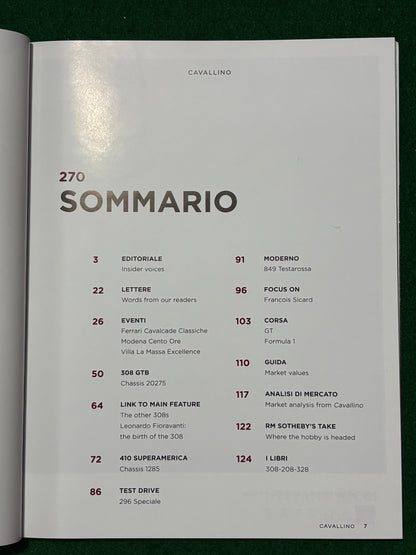 Cavallino N 270 Ferrari Magazine