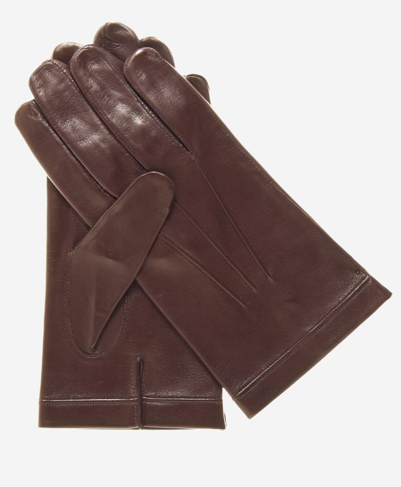 CX3301 (brown) - Men's Cadet Size Italian Unlined Leather Gloves — photo 1 of 7
