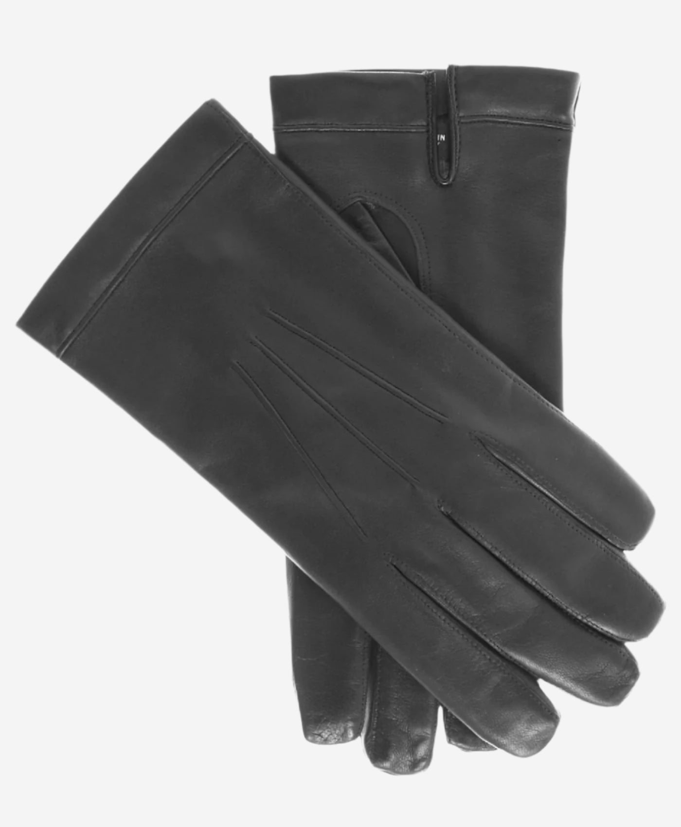 CX3360 (black) - Men’s Italian leather cadet-size Bemberg-lined gloves — photo 1 of 6