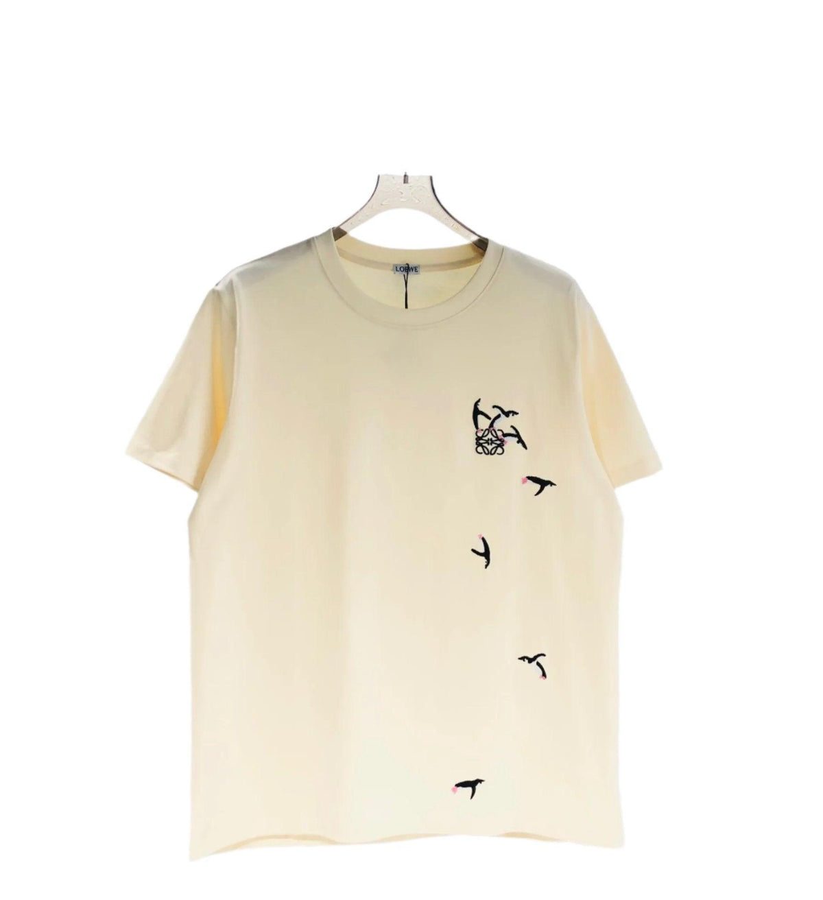 Loewe T-Shirt Without Collar 'Beige'