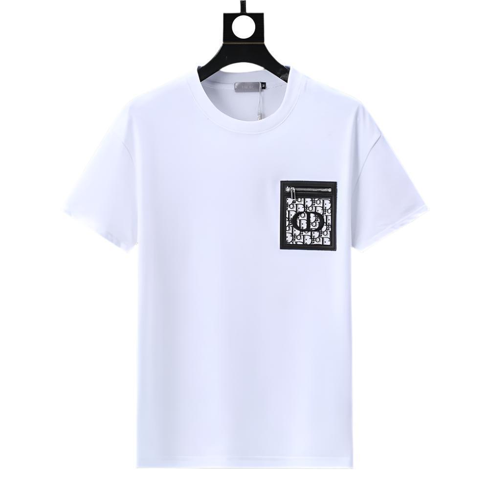 Dior T-Shirt Without Collar 'White'